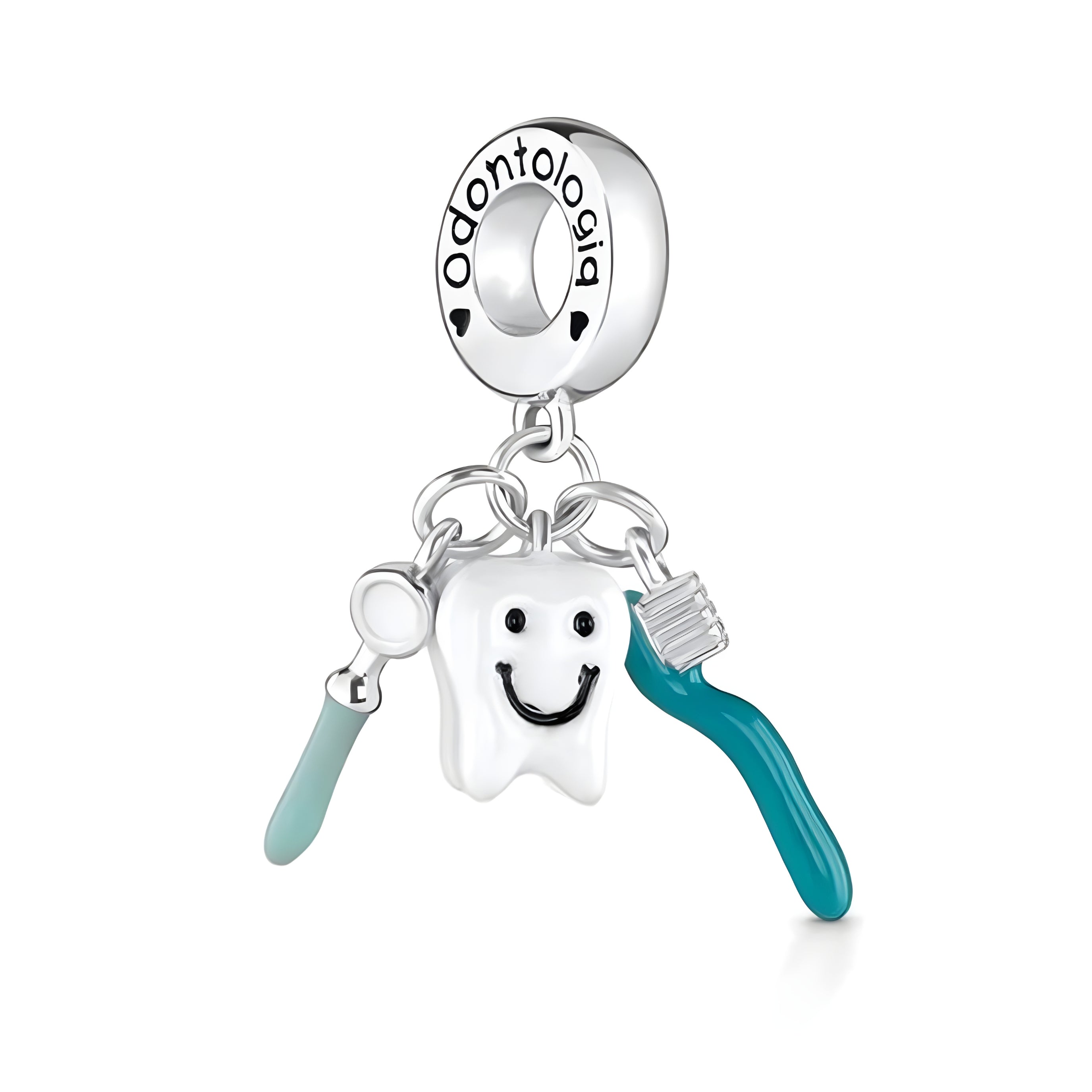 Dentist Charm - Sterling Silver Charm For Bracelet