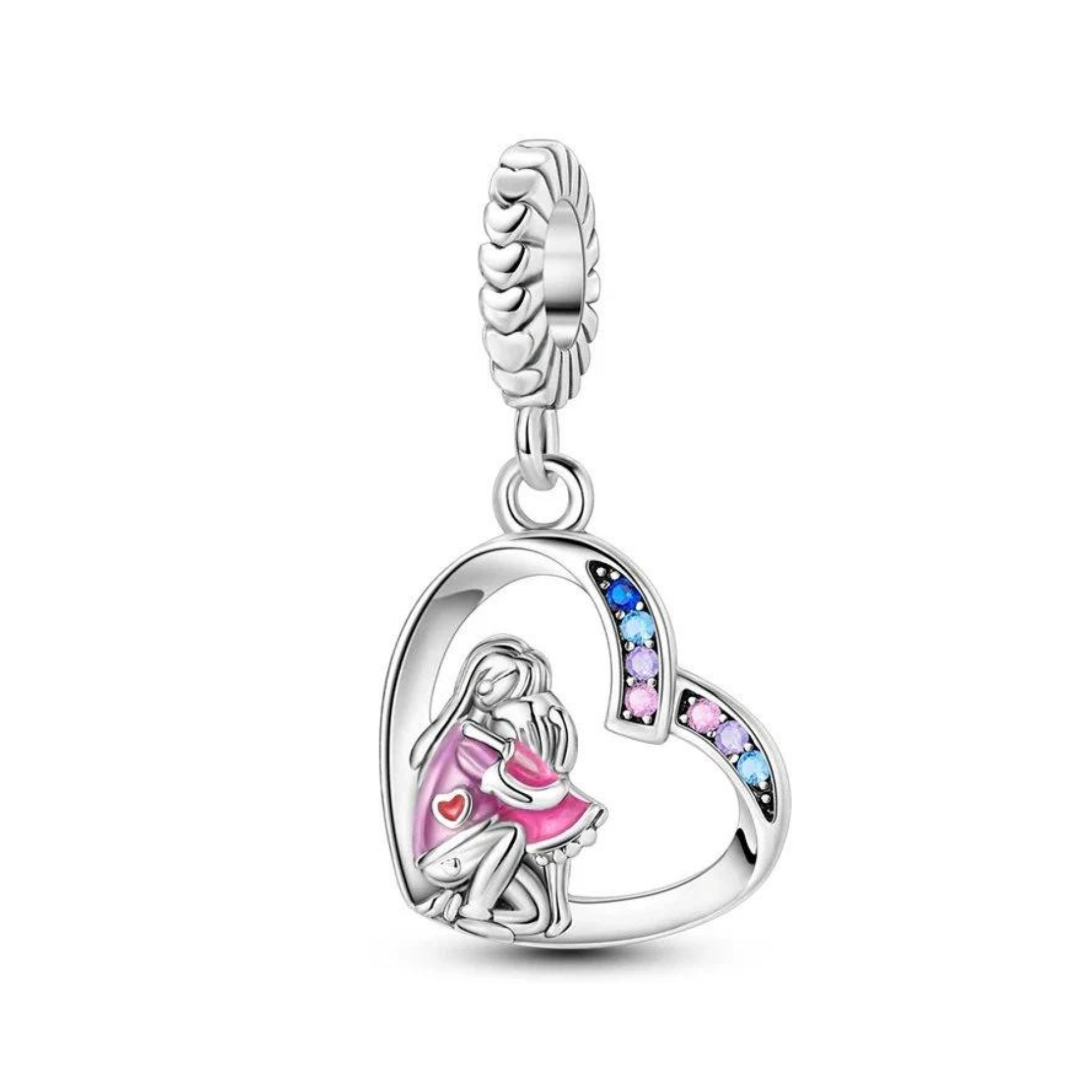 Pandora Mother And Daughter Charm For Pandora, Mother Love Charm For Pandora Bracelet, Mothers Day Gift, Daughter Gift, Mother Birthday Gifts